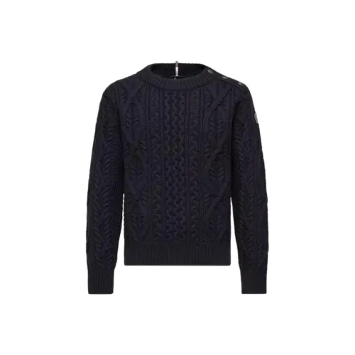 Moncler Grenoble Argyle Шерсть JUMPER Свитер Мужской