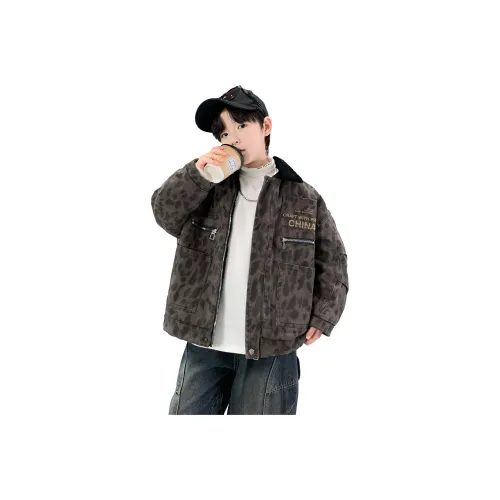 The panda is round Натуральный Kids Tops