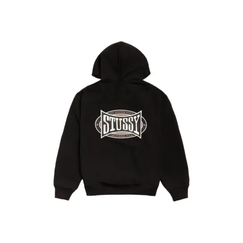 Stussy Holiday FW25 CHAMPION OVAL ZIP Hoodie Sweatshirt Unisex
