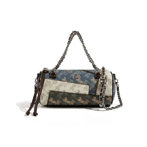 CentarlKatty Полиуретан Синтетическая кожа Сумка через плечо Женская Трехцветная Carriage