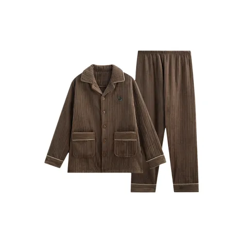 FOSS PHIL 8751 Орех Коричневый Мужской Пижамный Комплект