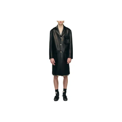 SIMONE ROCHA Черное Мужское Пальто