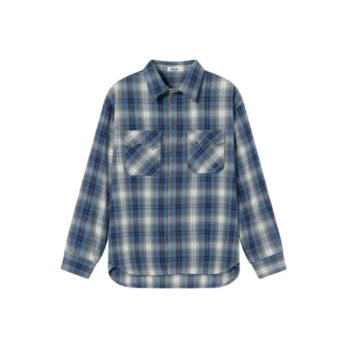 BEASTER Синий Унисекс Рубашки