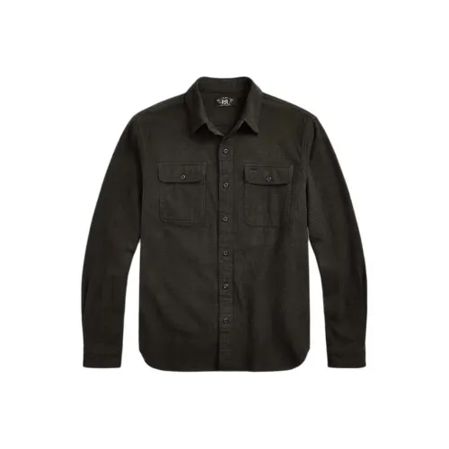 Черные мужские рубашки Polo Ralph Lauren