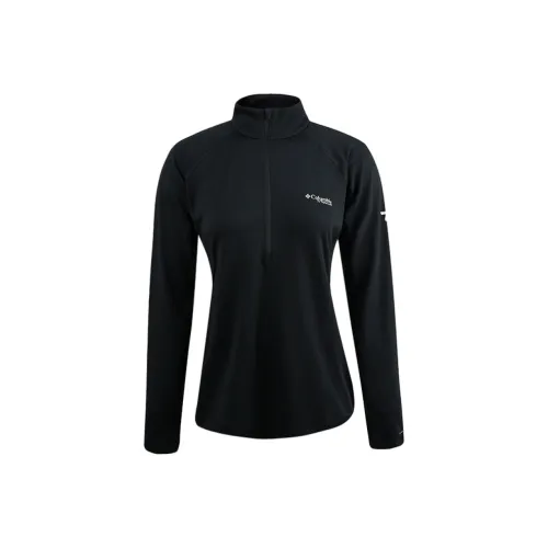 Columbia Half Zip Top Women's Black