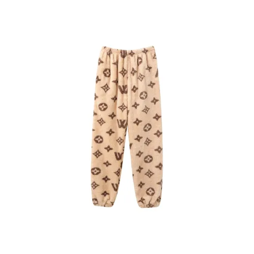 MADALLO Светло-коричневые женские пижамные штаны