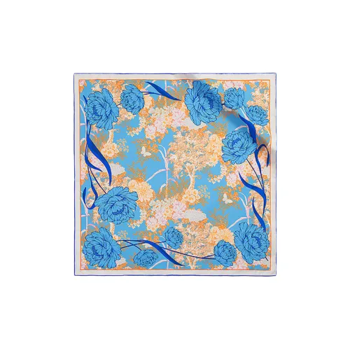 WENSLI Шарфы из шелка с тутовым шелком Женские