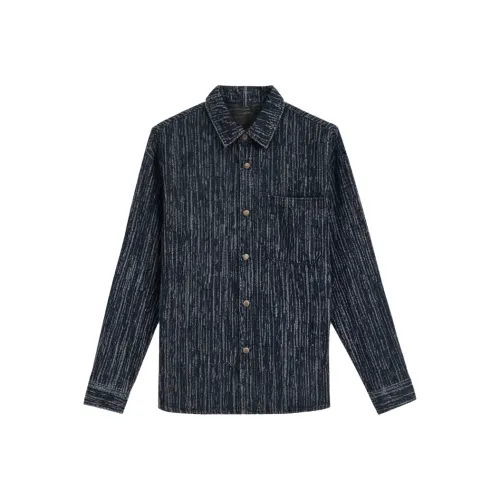 H 75 Синий Мужской Куртки