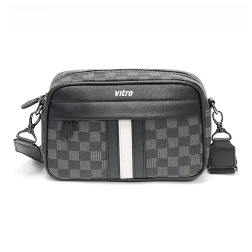 VITRO ПУ (полиуретан) Сумка через плечо Мужская Многоцветная