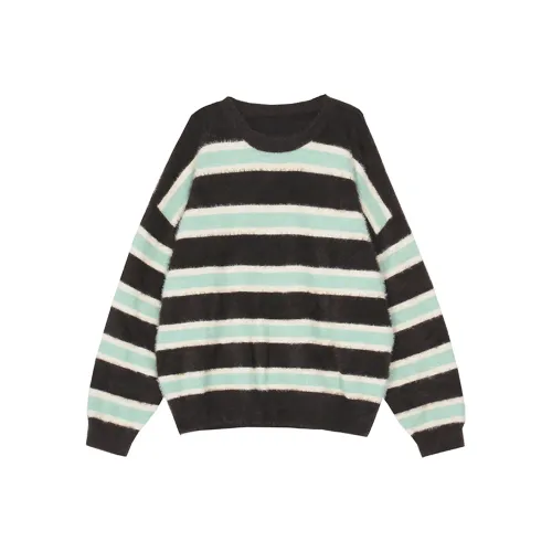 COVER TIME Зеленые полосы Женская трикотажная одежда