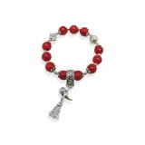 Браслет с бусинами "Благословение Удачи" - Красный