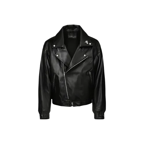 POLOMEISDO Кожа Куртка Унисекс