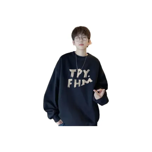 BONAS Черный Мужской Свитшот