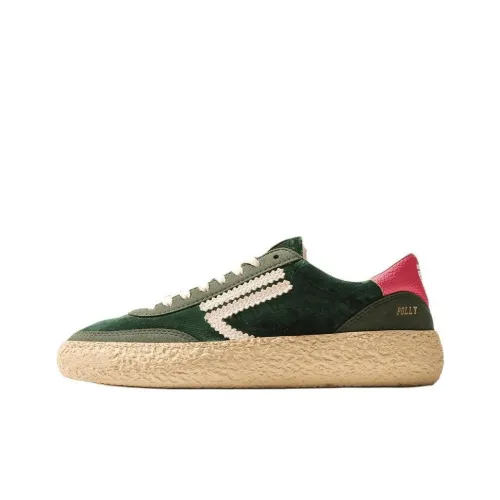 Puraai Smeraldo Low Топ Скейтборд Кроссовки Женские Зеленые