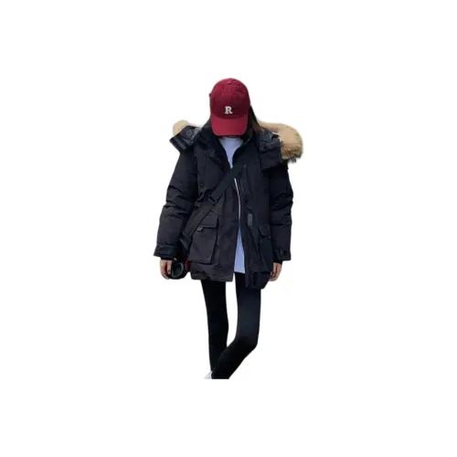 FLIM Черный Женский Пуховик