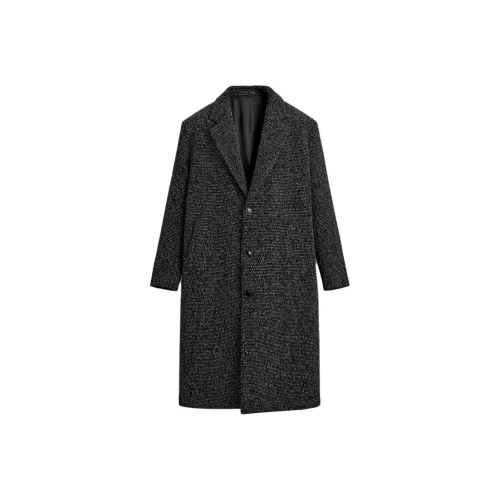 ZARA Черное Мужское Пальто