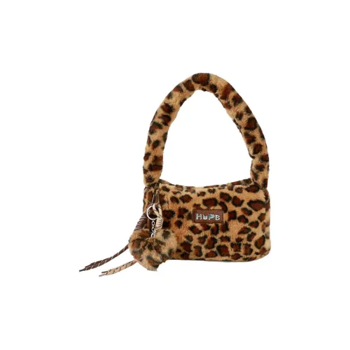 Cool Fun Искусственный мех Сумка через плечо Стандартная Женская Коричневая