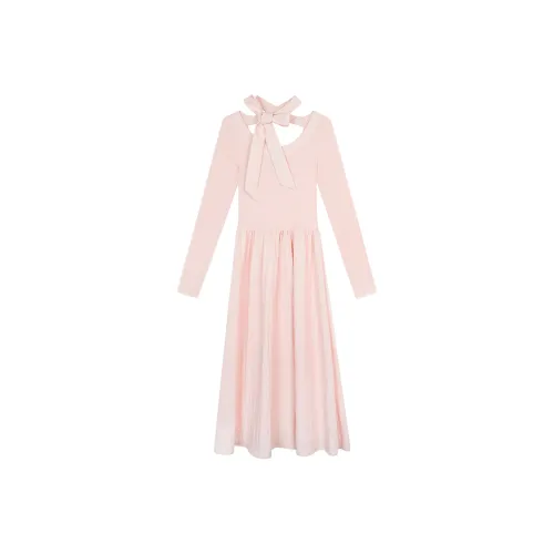 STARFEI Длинное платье с длинными рукавами женское