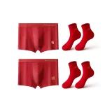 [Нижнее белье 2+Носки 2]03 Миг+04 Wang+Носки *2