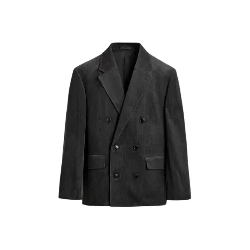 ZARA Carbon Gray Мужские Деловые Костюмы