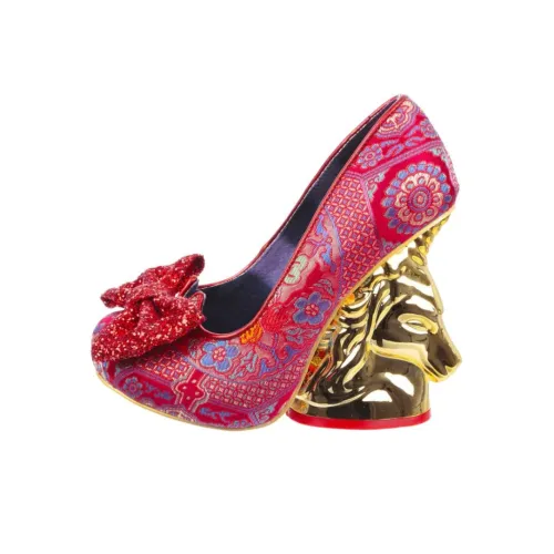 IRREGULAR CHOICE Trixy Нестандартный каблук Высокие каблуки 11,6 см Женские Красный