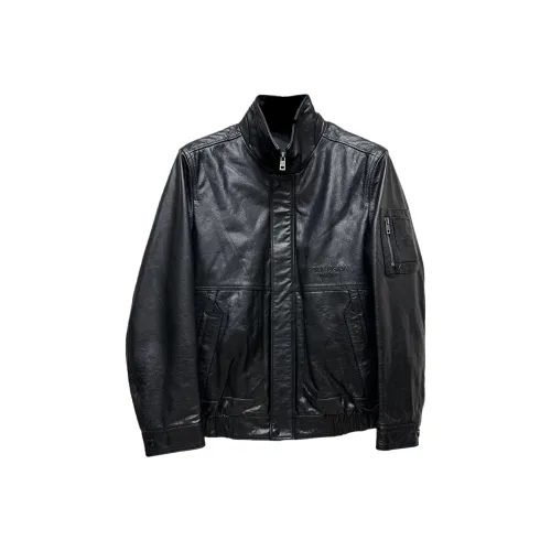 Beast King кожаная куртка мужская