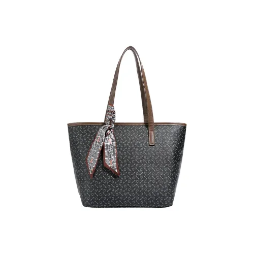 TOUTSEUL YOLO ПУ (полиуретан) Сумка через плечо Стандартная Женская Черная Желтая Коричневая