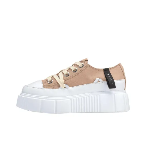 Inuikii Matilda Low Топ Кеды Женские Песочно-розовый