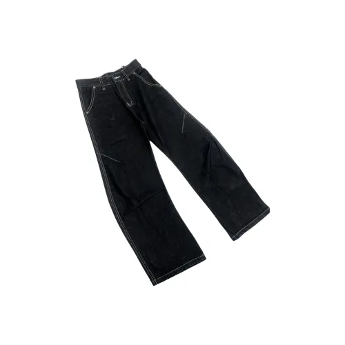 UKTK Черные Мужские Джинсы