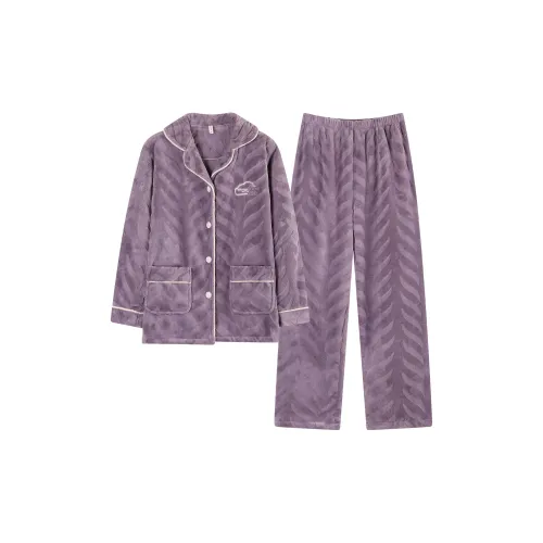 Shivs Домашний Комплект для Женщин Темно-фиолетовый