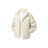 Белый с флисовой подкладкой