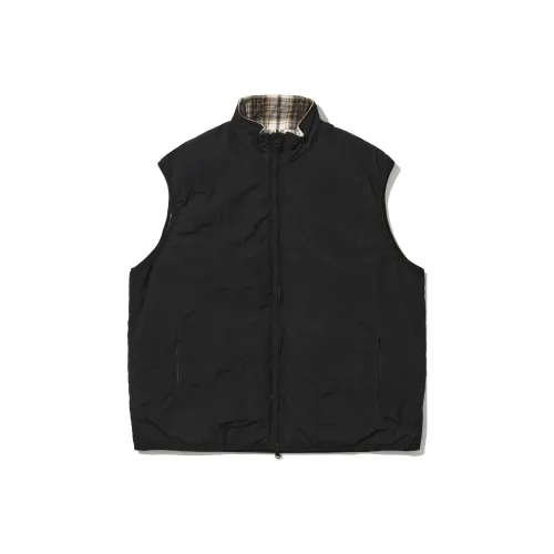 LUSHISI Черный Двусторонний Унисекс Жилеты