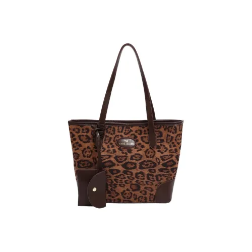 ZKHE ПУ (полиуретан) Сумка через плечо Стандартная Подростки Кофе Черный