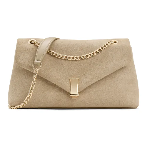 CHARLES KEITH Переработанная синтетическая кожа конверт сумка через плечо женская цвет кардамон бежевый