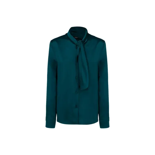 TOM FORD Темно-зеленые женские рубашки