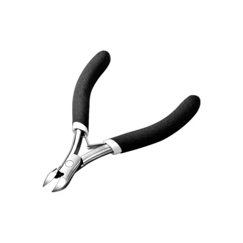 Rewards Нержавеющая сталь Ополаскиватель для удаления мертвой кожи Ножницы для обрезки ногтей с резиновым покрытием и типом челюсти Beak