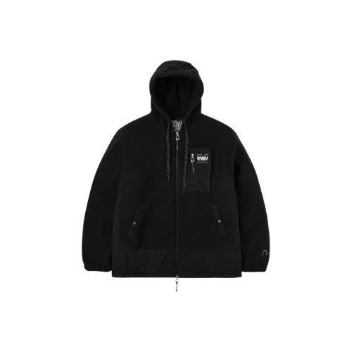 EVISU Мужские черные куртки