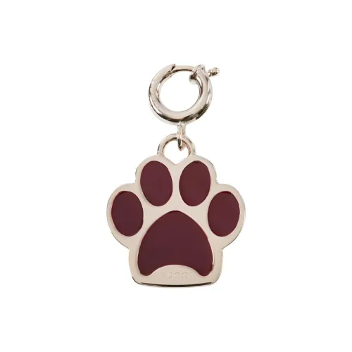 GUCCI Эмаль Брелоки Унисекс Красный Светлое Золото