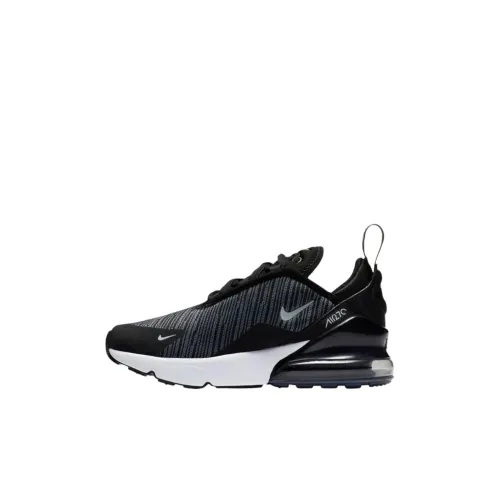 Nike Air Max 270 Low Топ Детская Беговая Обувь Черная Детская
