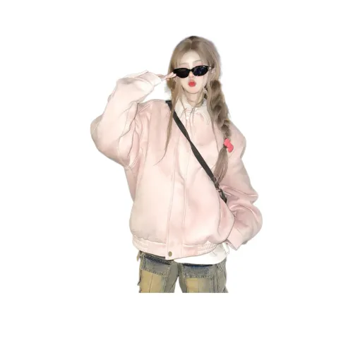 MDEHT Розовый Женский Куртки