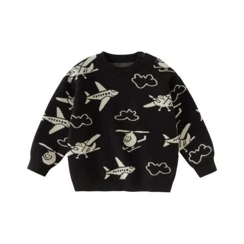 DAVE BELLA Черные Детские Свитера