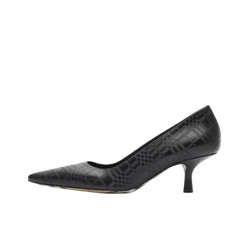 Burberry Dame Низкий каблук Высокий каблук 5,5 см Женский Черный