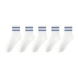 5 Белый Темно-синий Синий