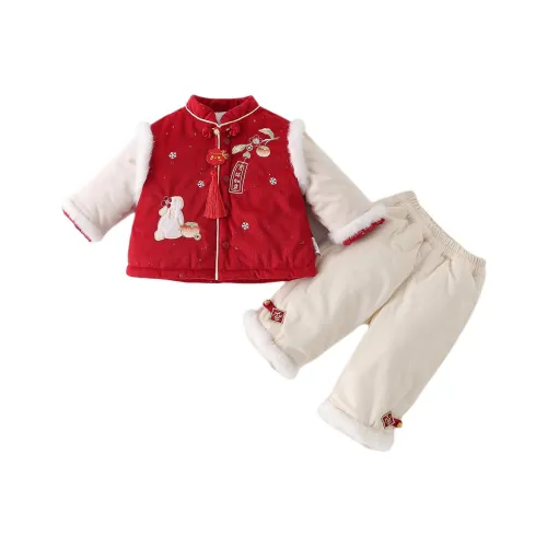 XiaoJinBu Детские комплекты одежды в китайском стиле