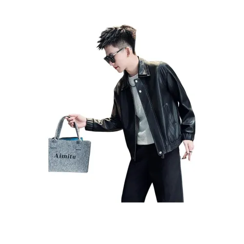 CITYLINK TACTIC Черный Унисекс Кожаные куртки