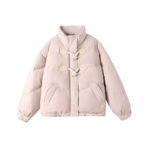 BABUGGE Светло-розовый Женский пуховик
