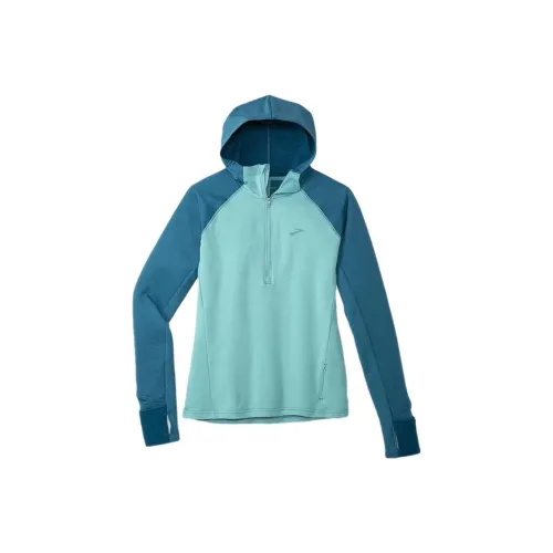 Brooks Moroccan Синий Женский Свитшот