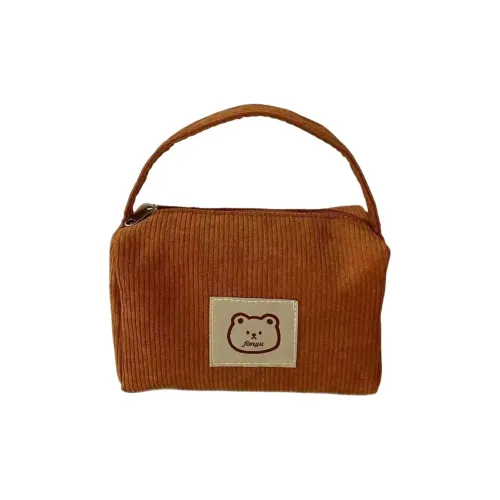 Geanno Премиум Cartoon Bear Косметика Мешок для хранения с большой емкостью Вельветовая сумка-подушка Сумки Портативный