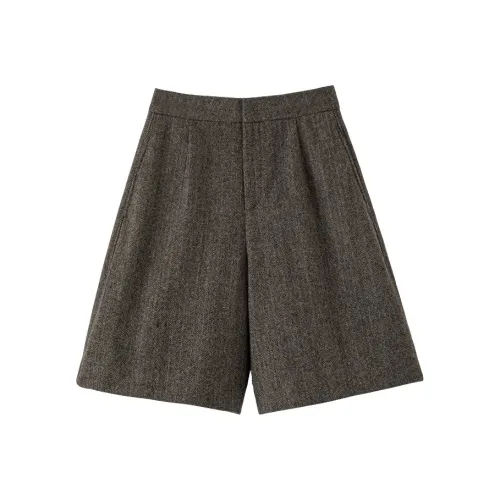 Late White Повседневные шорты Женские