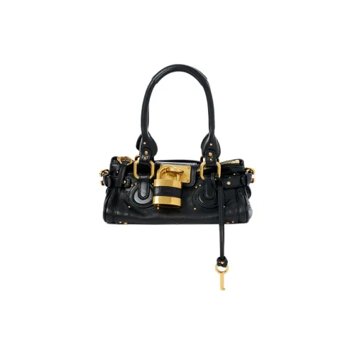 Chloe Сумка из кожи буйвола Маленькая Женская Черная